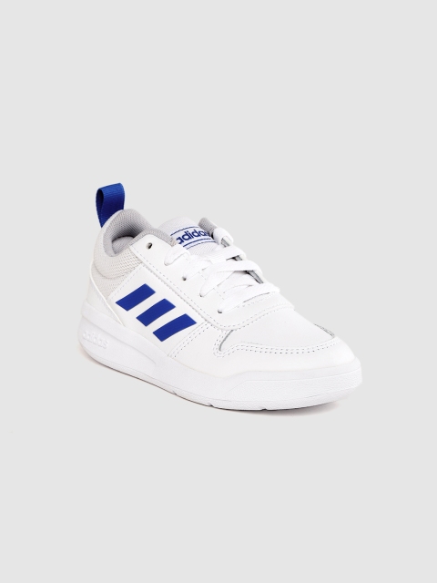 

ADIDAS Kids White TENSAUR Running Shoes