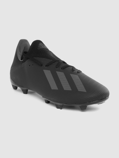 

ADIDAS Men Black Solid X 19.3 Firm Ground Football Shoes