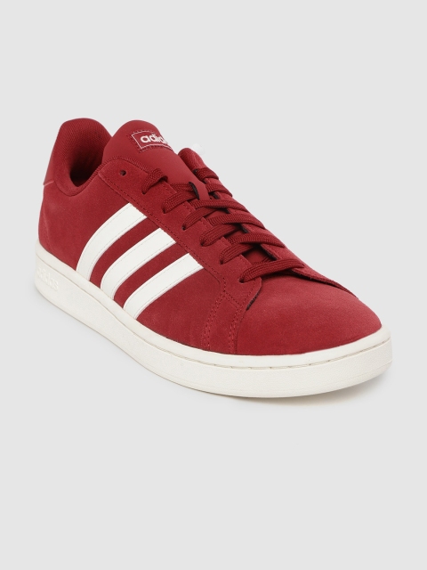 

ADIDAS Men Red Solid Grand Court Sneakers