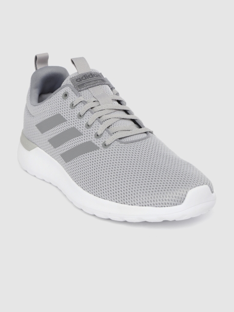 

ADIDAS Men Grey Solid Lite Racer CLN Running Shoes