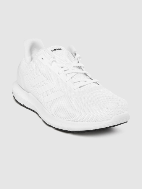 

ADIDAS Men White Solid Cosmic 2 Running Shoes