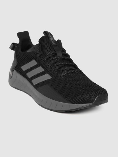 

ADIDAS Men Black Solid Questar Ride Sneakers