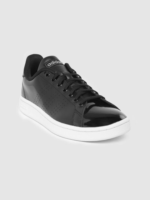

ADIDAS Women Black Perforated Advantage Sneakers
