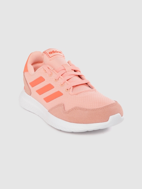 

ADIDAS Women Peach-Coloured Solid Archivo Sneakers