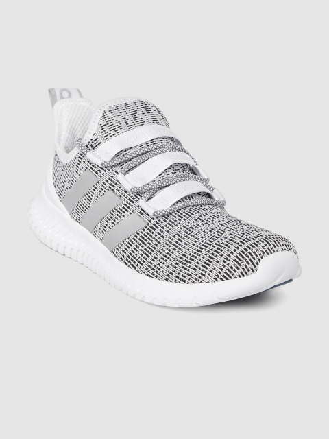 

ADIDAS Men Black & White Woven Design Kaptir Running Shoes
