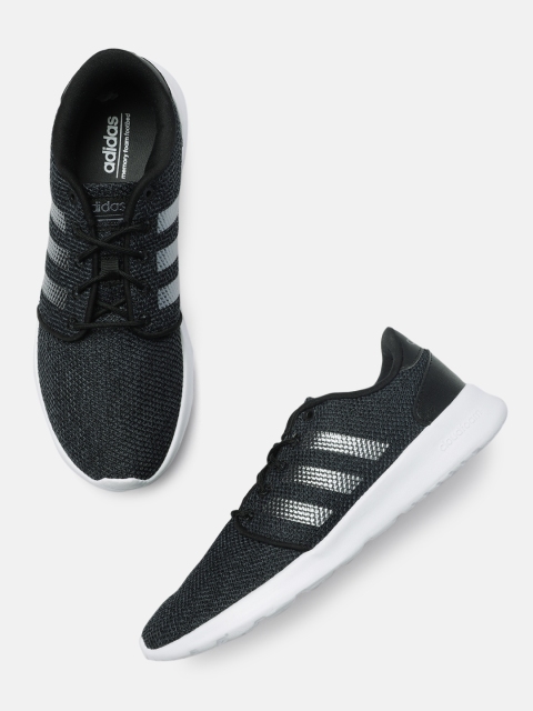 

ADIDAS Women Charcoal Grey QT Racer Running Shoes