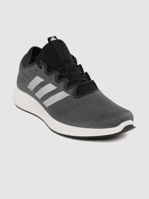 

ADIDAS Men Charcoal Grey Solid Edge Flex Running Shoes