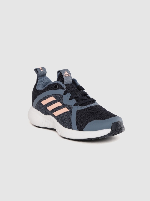 

ADIDAS Kids Navy FortaRun X Colourblocked Running Shoes, Navy blue