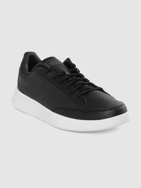 

ADIDAS Men Black Solid Netpoint Tennis Shoes