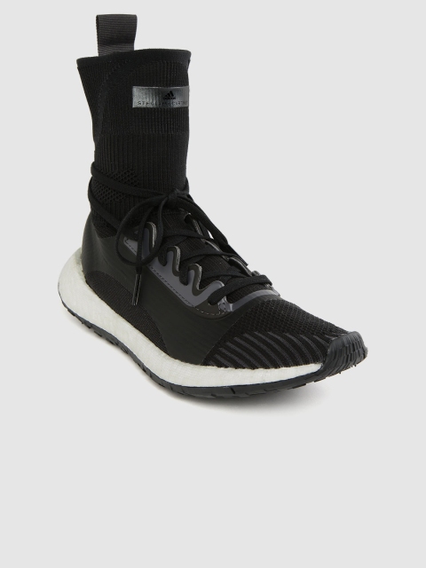 

Stella McCartney by ADIDAS Women Black PulseBoost HD Mid Running Shoes