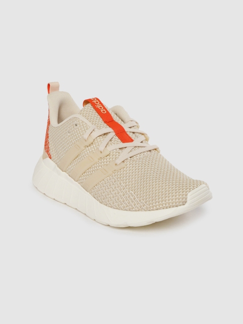 

ADIDAS Women Beige Woven Design Questar Flow Running Shoes