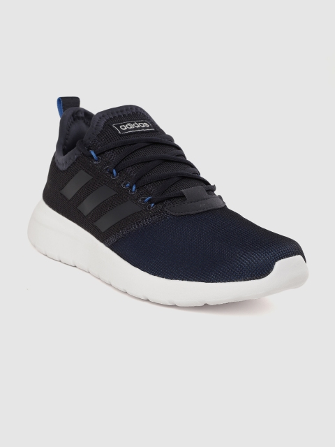 

ADIDAS Men Navy Blue & Black Solid Lite Racer RBN Running Shoes