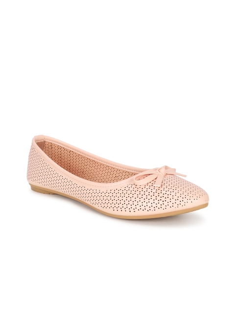 

Allen Solly Women Pink Solid Leather Ballerinas