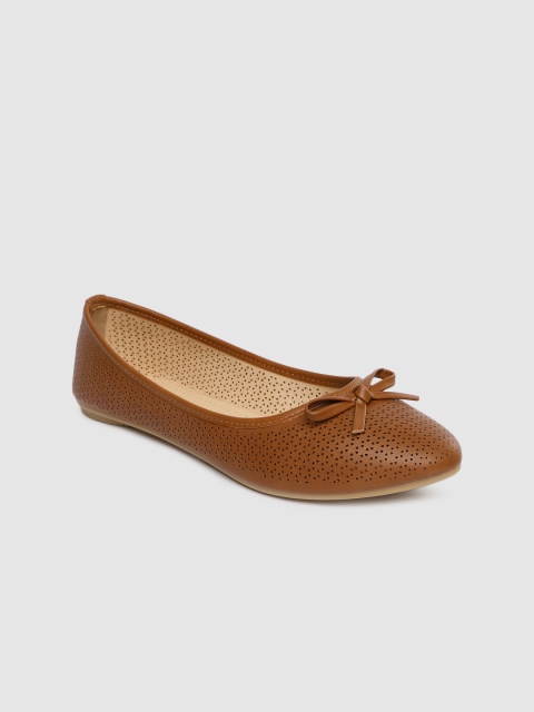 

Allen Solly Women Tan Solid Ballerinas