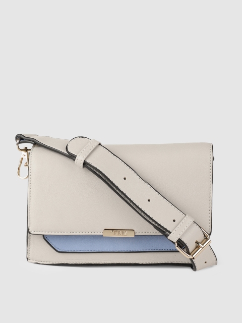 

CERIZ Cream-Coloured Solid Sling Bag
