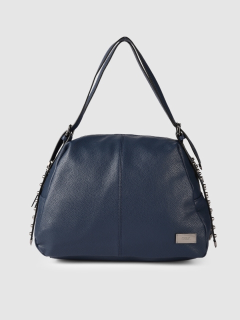 

CERIZ Navy Blue Solid Shoulder Bag