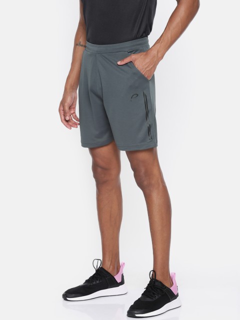 

Proline Active Men Grey Solid Regular Fit Regular Shorts