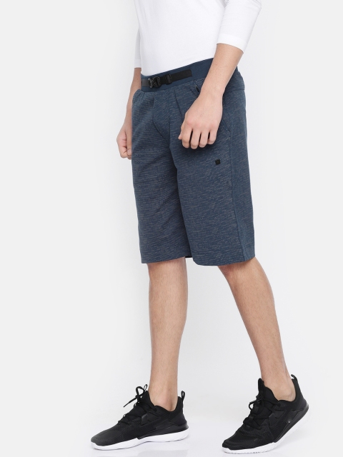 

Proline Active Men Blue & Grey Printed Regular Fit Shorts