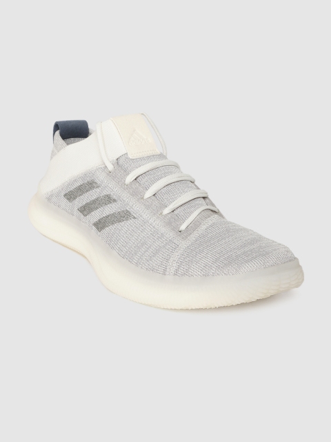 

ADIDAS Men Grey & White PureBOOST Training Shoes