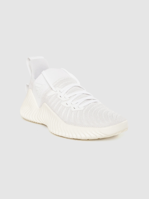 

ADIDAS Women White Solid AlphaBounce Training Shoes