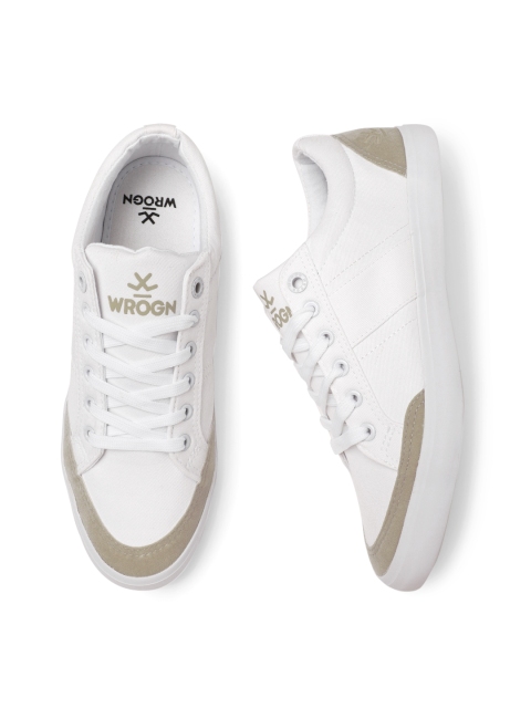 

WROGN Men White Sneakers