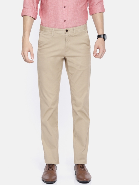 

Louis Philippe Sport Men Khaki Slim Fit Self Design Chinos
