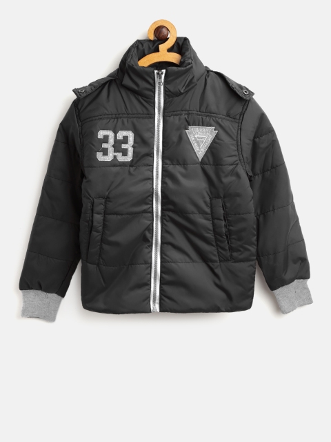 

Duke Stardust Boys Black Solid Padded Jacket