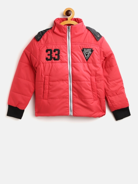 

Duke Stardust Boys Red Solid Padded Jacket