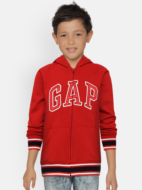 

GAP Boys Logo Hoodie Sweatshirt, Red
