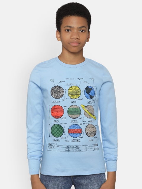 

GAP Boys Graphic Long Sleeve T-shirt, Blue