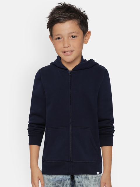 

GAP Boys Zip Hoodie Sweatshirt, Navy blue