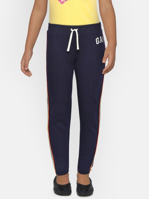 

GAP Girls Logo Jogger Pants, Navy blue