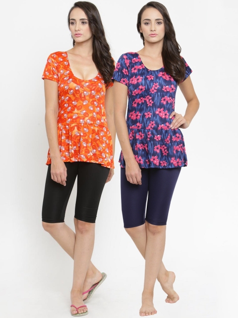 

N-Gal Women Pack of 2 Swimwears, Blue