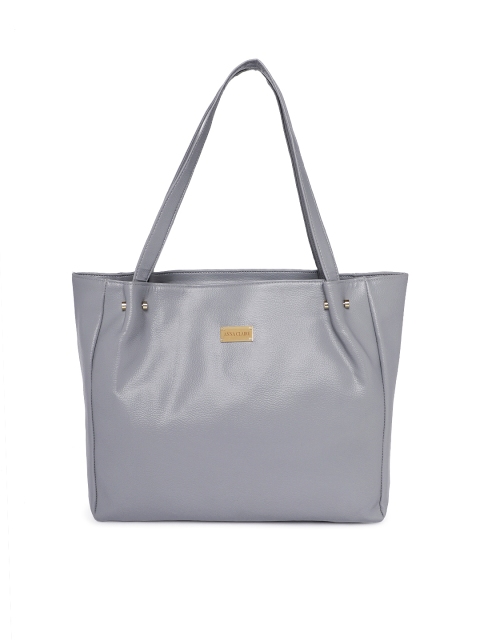 

Anna Claire Grey Solid Shoulder Bag