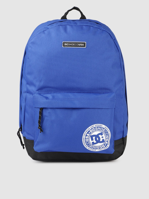 

DC Men Blue Solid Backpack
