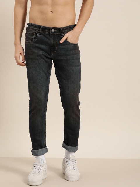 

Moda Rapido Men Blue Skinny Fit Mid-Rise Clean Look Stretchable Jeans