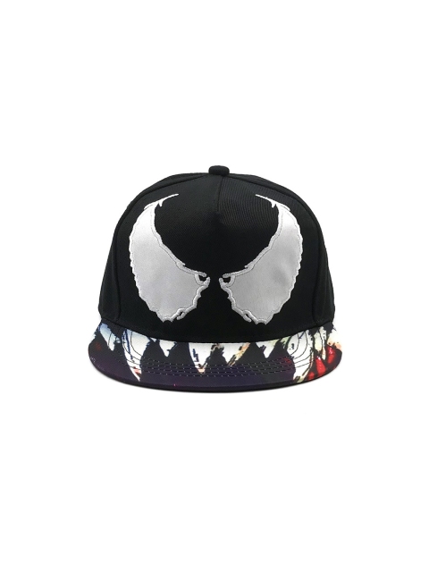 

TREEMODA Unisex Black & White Embroidered Baseball Cap