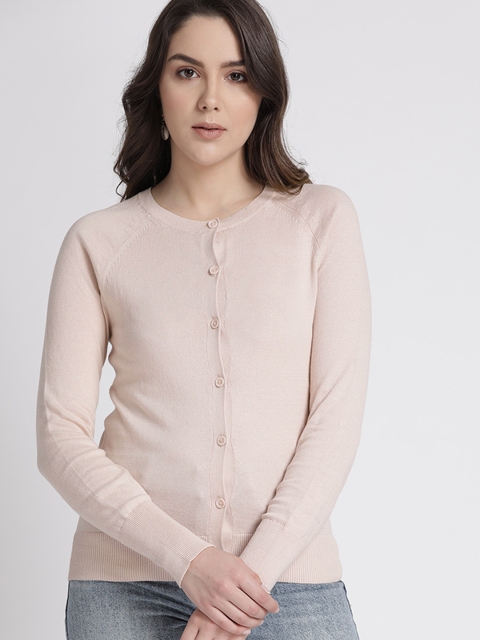 

GAP Women's Cardigan Sweater, Peach