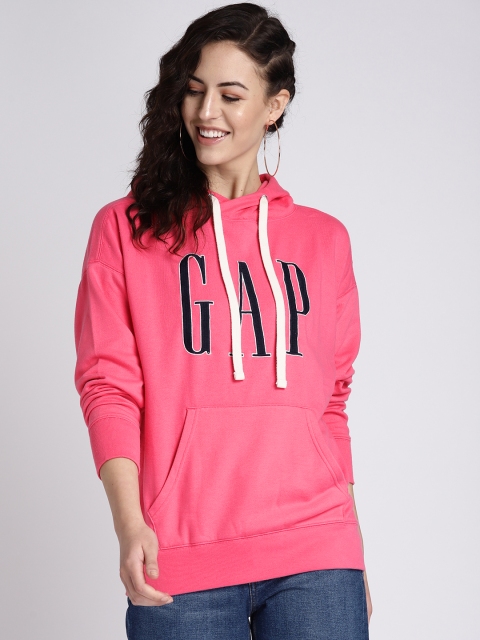 

GAP Women's Pink Logo Vintage Soft Pullover Sweatshirt Tunic