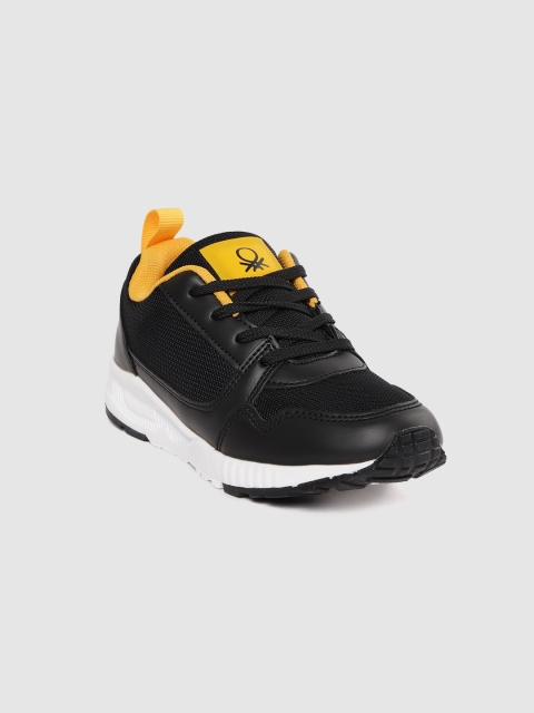 

United Colors of Benetton Kids Black Sneakers
