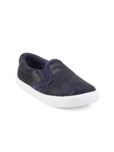 

Kittens Boys Navy Blue Slip-On Sneakers