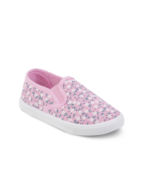 

Kittens Girls Pink Slip-On Sneakers