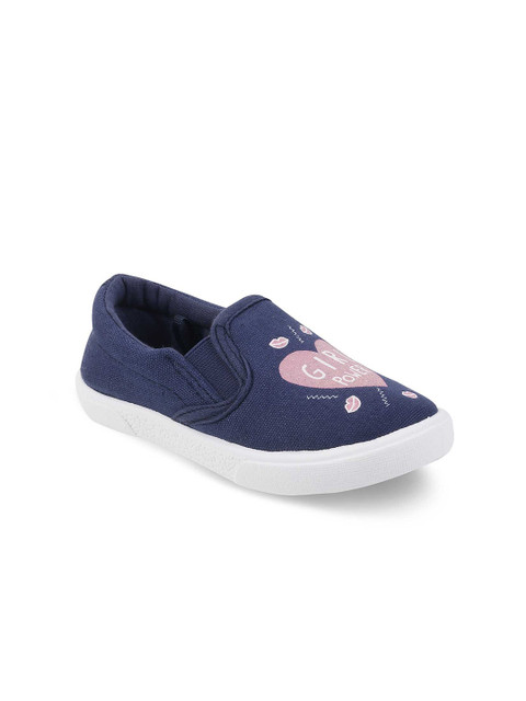 

Kittens Girls Navy Blue Slip-On Sneakers
