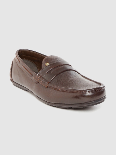 

Blackberrys Men Coffee Brown Leather Loafers