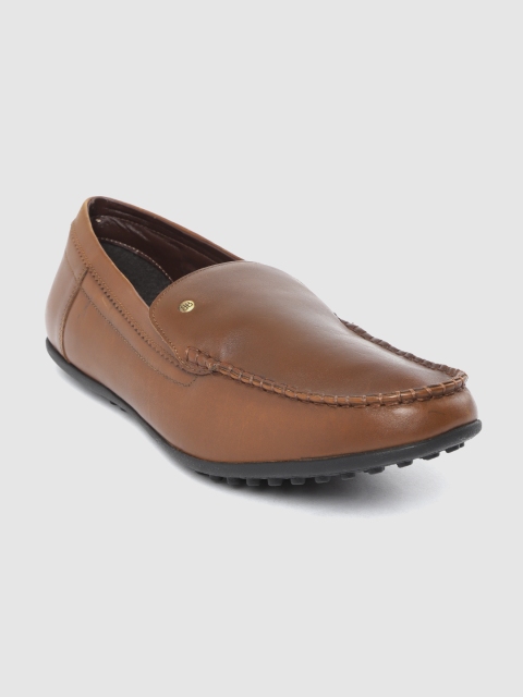 

Blackberrys Men Brown Leather Loafers