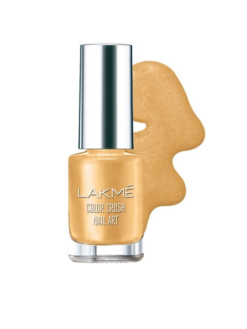 

Lakme Copper Color Crush Nail Art M13, Gold