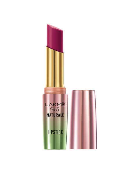 

Lakme 9to5 Naturale Matte Lipstick- Sugar Plum NP12 3.6g, Magenta