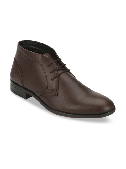 

Bond Street By Red Tape Men Brown Solid Formal Derbys