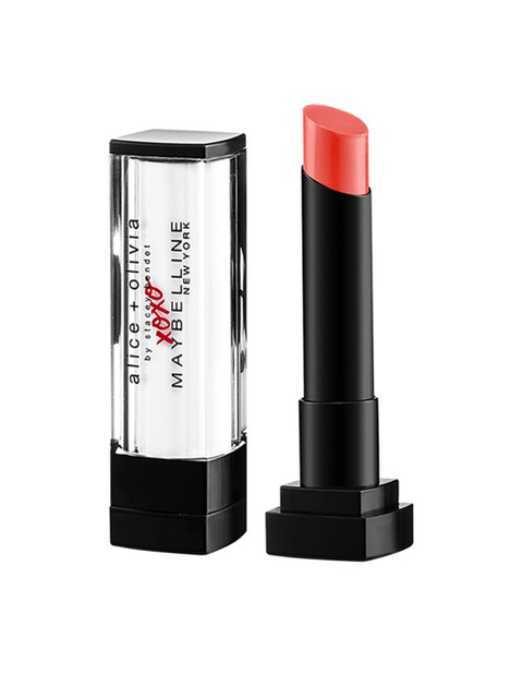 

Maybelline New York Alice + Olivia Shine Compulsion Girl Power Peach Lipstick SOR61, Orange