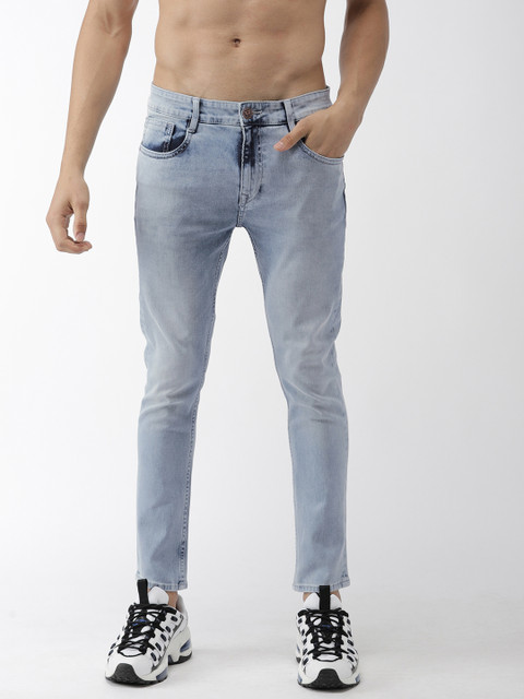

Harvard Men Blue Skinny Fit Mid-Rise Clean Look Stretchable Jeans